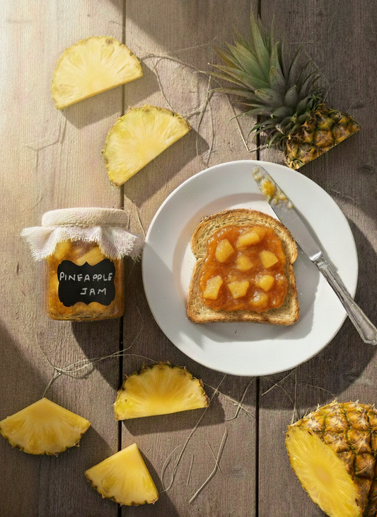Artisanal Pineapple Jam - All-Natural, No Added Sugar